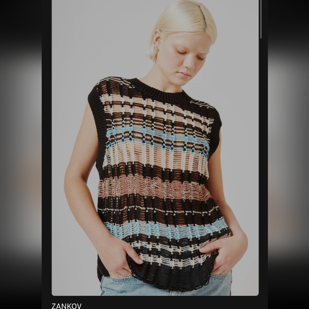 Zankov " Eric" knitted Vest.